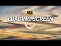 [15min] Pause Loading Screen for a short break ☕️ Screensaver 4K Animation for Office