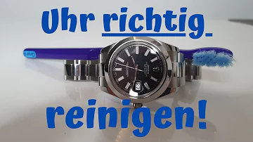 Wie reinigt man ein gliederarmband?