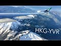 CATHAY A350 Hong Kong-Vancouver Economy Class Review | Airbus A350-900 (B-LRM) *60FPS*