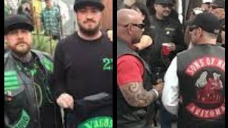 The shootout between the sons of hell and vagos mc
