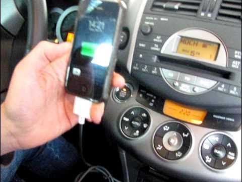 Подключение телефона к тойота рав 4 2023г