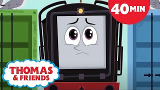 Something is Spooky in Sodor | Thomas & Friends: All Engines Go! | +40 Minutes Kids Cartoons