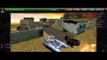 tanki online: gameplay en thunder m1+dictator m1