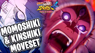 Momoshiki y kinshiki moveset - naruto storm 4 dlc | 4k