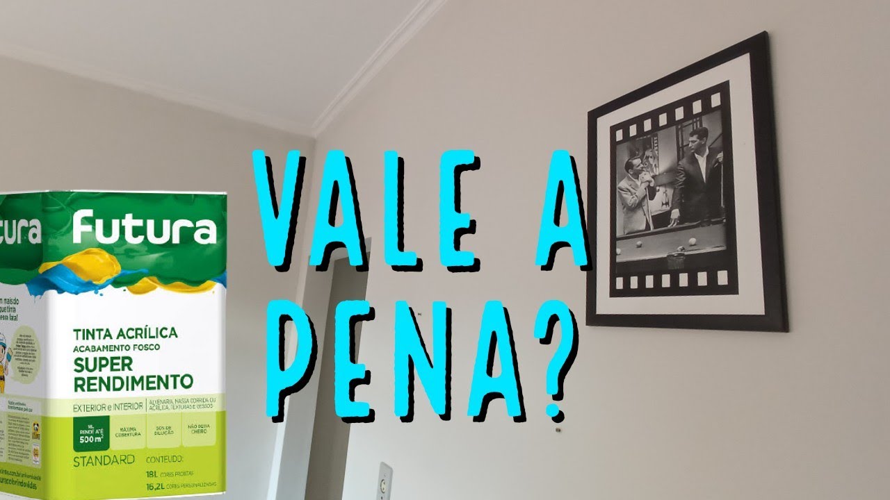 Tinta Da Cor Plus é Boa Tinta Futura, é boa? - YouTube