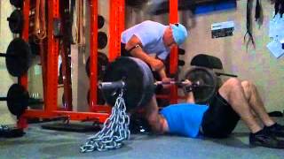 ME Floor Press Against Chains