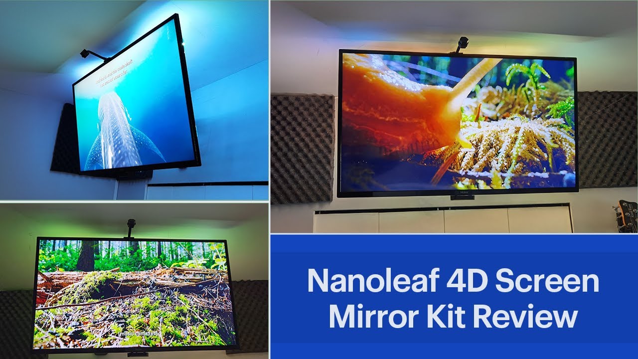 Nanoleaf 4D Screen Wi-Fi Mirror + 65\