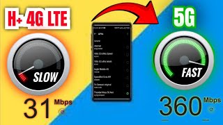 Apply New Secret 4G To 5G  SETTINGS Using APN for any network