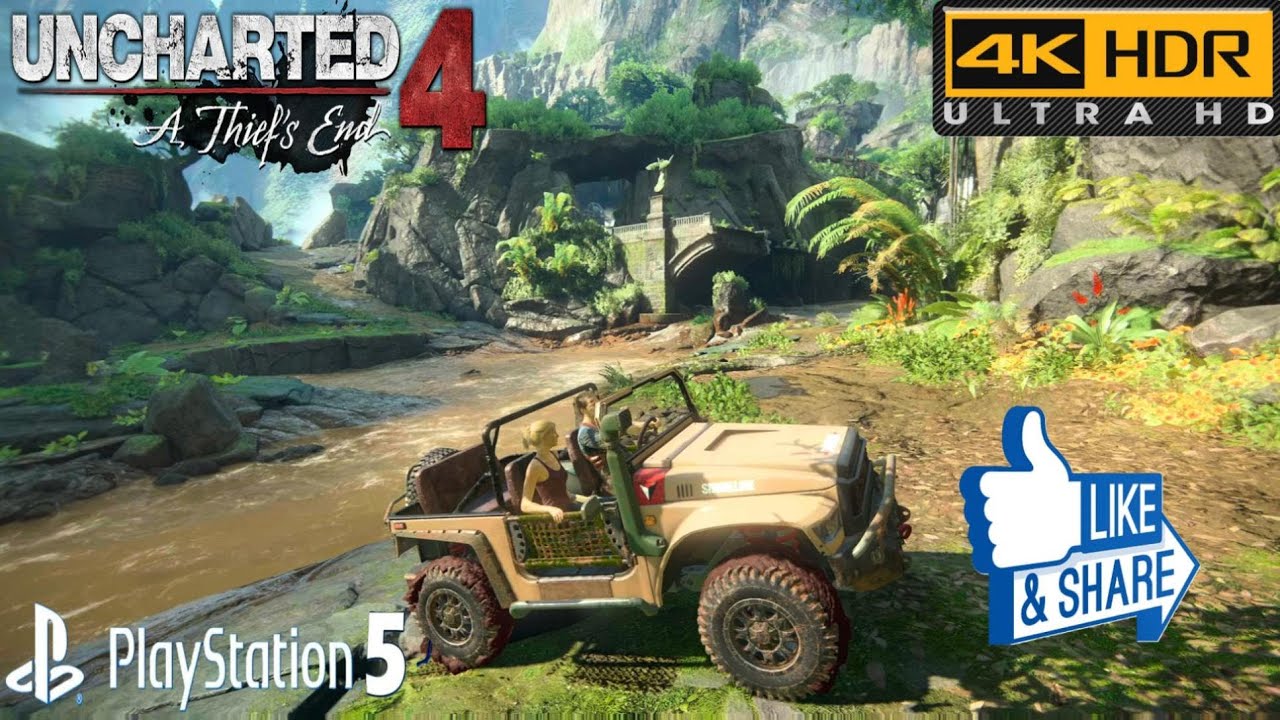 "Uncharted 4 Chapter 17 on PS5 A Masterpiece of Gaming Artistry