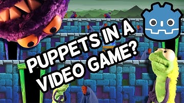 I spent 2 weeks making a video game with puppets in Godot!
