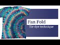 Tiedye pattern p119  fan fold