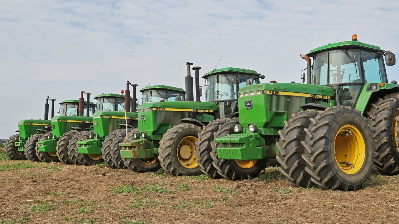 Динамометрические испытания классических тракторов John Deere 4055, 4255, 4755 и 4955 (4960) | Из...