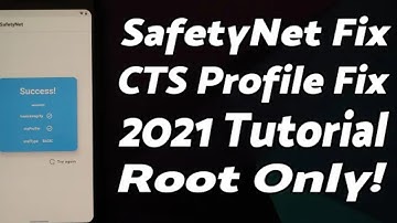 Magisks Safety Net ByPass | CTS Profile False Fix | 2021 | Root Only | Any Android 🔥