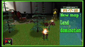 Army Men RTS - New map : Land domination(by PetasVideos)