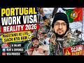 Portugal 🇵🇹 ka work visa kasa apply kery? Portugal Mein Job Aur Salary Reality 2026