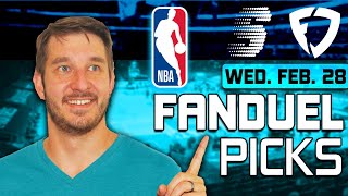 FanDuel NBA DFS Lineup Picks Today (2\/28\/24) | NBA DFS ConTENders