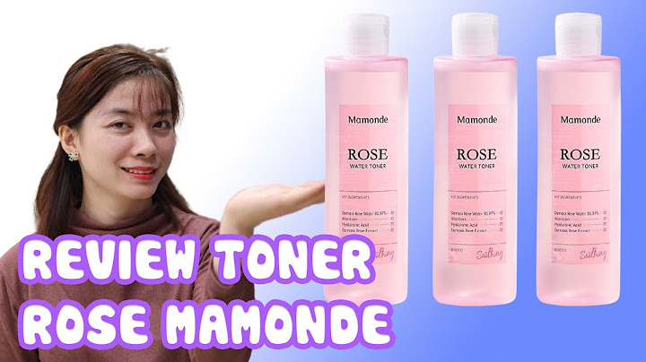 Mamonde rose water toner 250ml review năm 2024