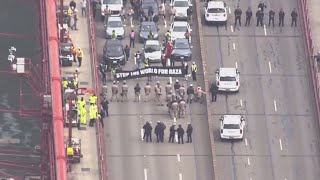 Golden Gate Bridge protesters to be released