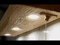 LED lit bathroom shelf