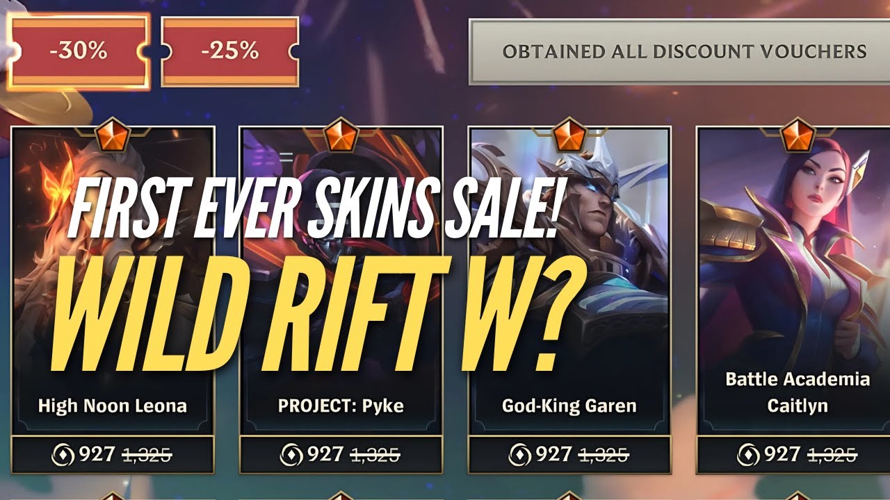 Is This Wild Rift Skin Sale FINALLY a Win for Us? | Wild Rift - YouTube