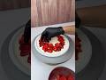 This Strawberry Cheesecake Looks Too Perfect 🍓 #Shorts