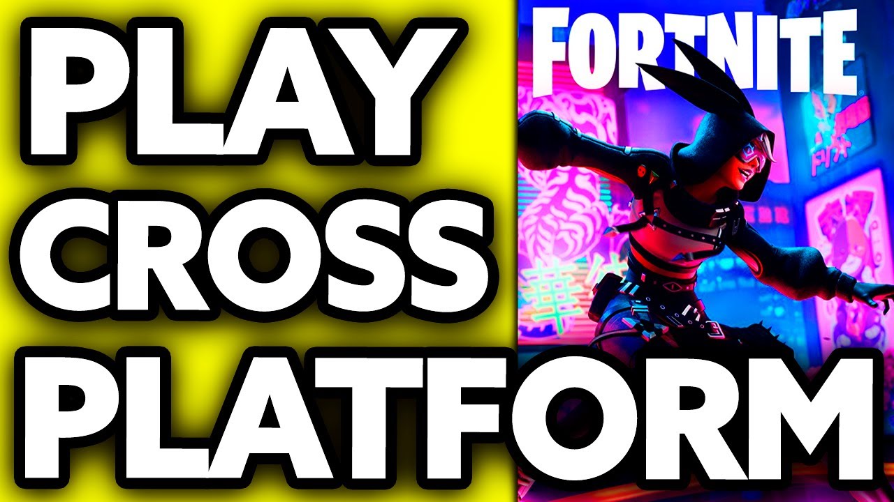 How To Play Cross Platform Fortnite Nintendo Switch and PS4 YouTube