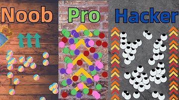 NOOB vs PRO vs HACKER - Bump Pop | @PocketBear470