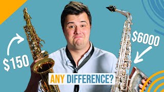 Beginner VS Pro Saxophones ($150 - $6000) - What&#39;s the difference?