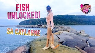 FISH UNLOCKED on MICRO JIG | SHORE JIGGiNG sa CAYLABNE BAY| TERNATE CAVITE FISHING