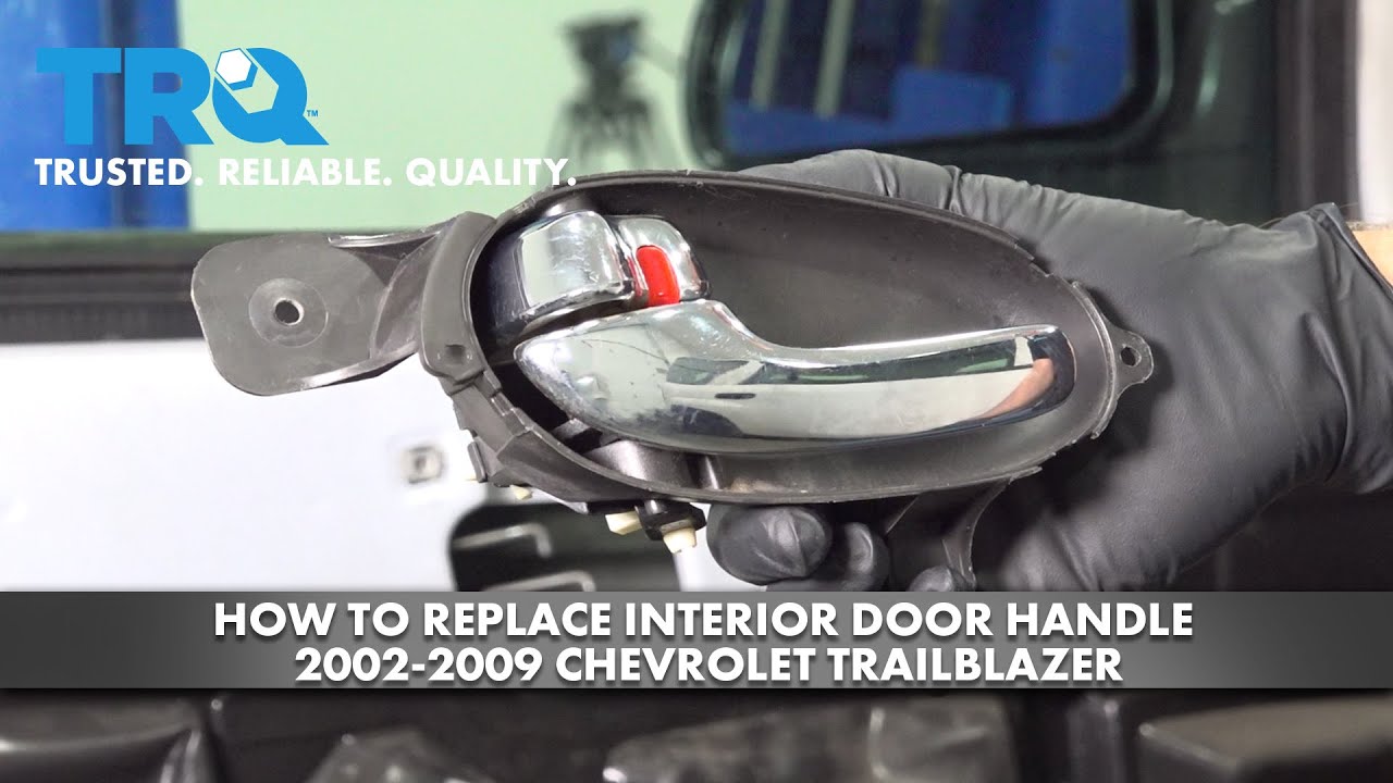 How to Replace Interior Door Handle 2002-2009 Chevy Trailblazer - YouTube
