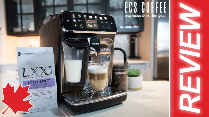 Philips 4300 LatteGo for good coffee at home (coffee review) - Cybershack