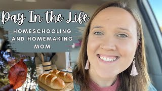 Spend the Day With Me! || Day In the Life of a Homeschool and Homemaking Mom