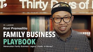 Lunch #122 - Meneruskan Family Business: Legacy, Loyalty, or Money?