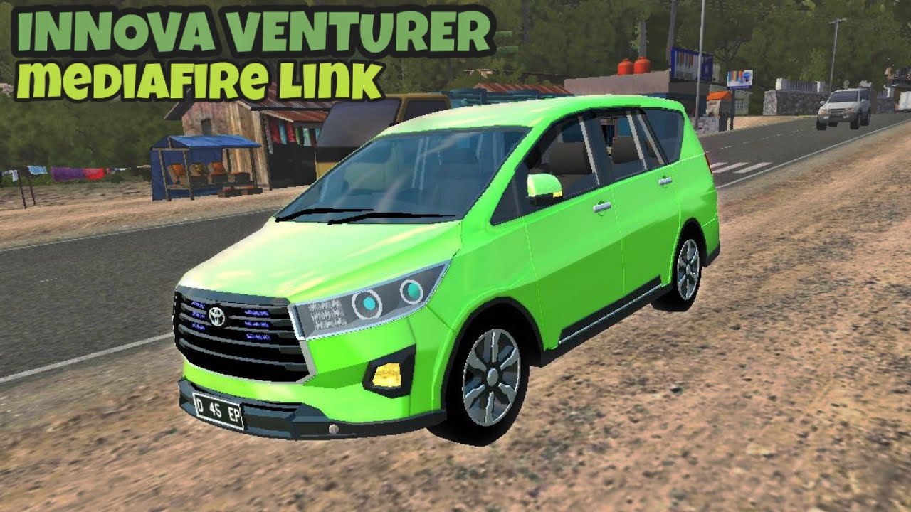 Innova Venturer Car Mod in Bus Simulator Indonesia Bussid Bus Mod