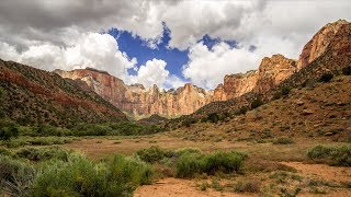 Zion National Park Landscape 4K Video Ultra HD Springdale Utah LumaFusion