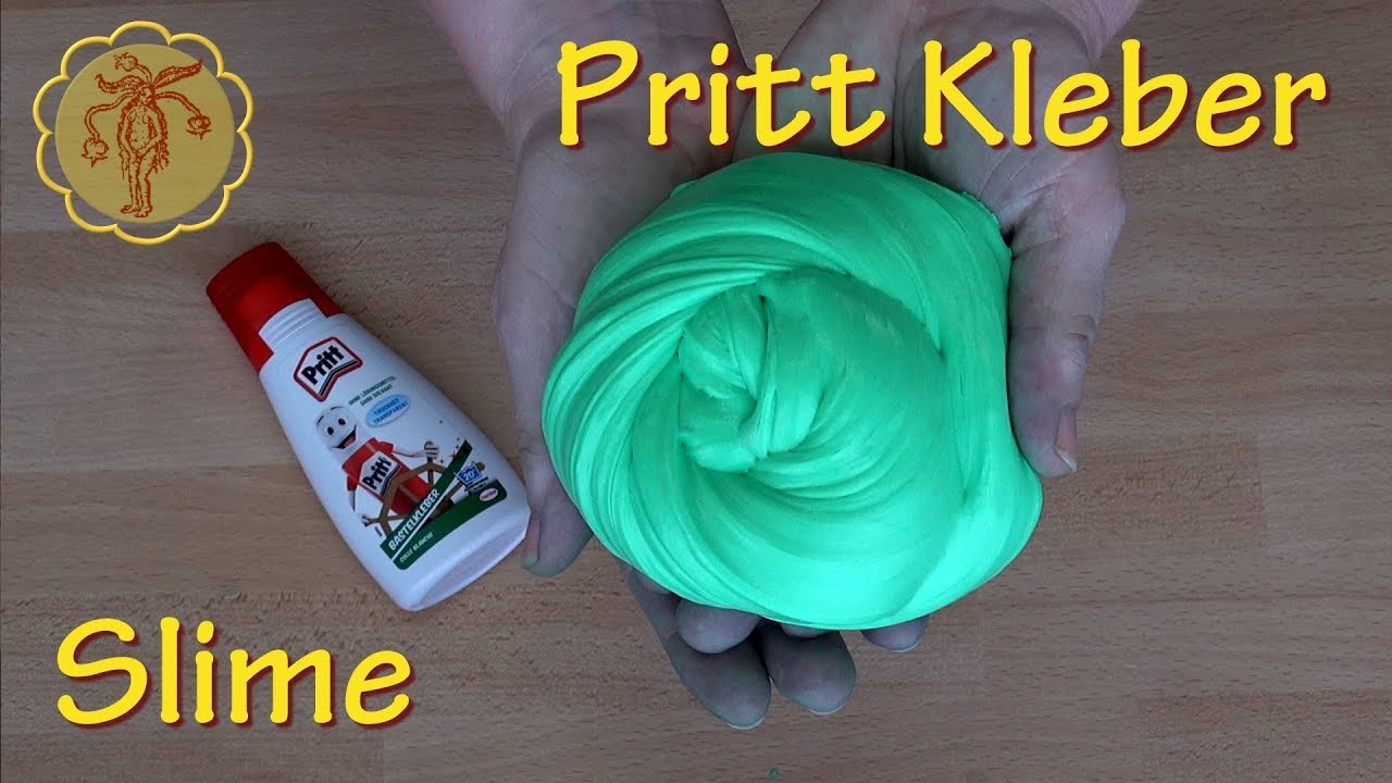 Slime: Slime aus Pritt Bastelkleber - YouTube
