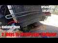 How To Drain / Replace Radiator Fluid on a 2010 Mercedes Sprinter 3.0L Diesel Van