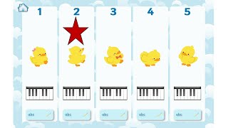The Monster Spelling Piano app Tab 2 Words: Mapped Words - Show the Sight Word Code - Mapping HFWs