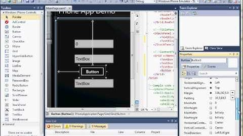 Develop a simple Windows 7 phone app with VB.NET