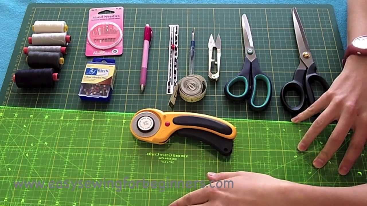 Beginner Sewing Supplies - what do you really need?