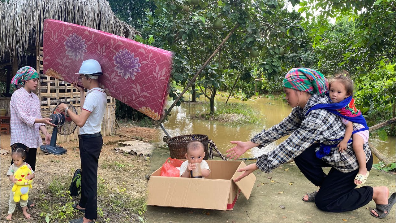 full video: 30 days poor single mother picks up abandoned child - journey to build a new life