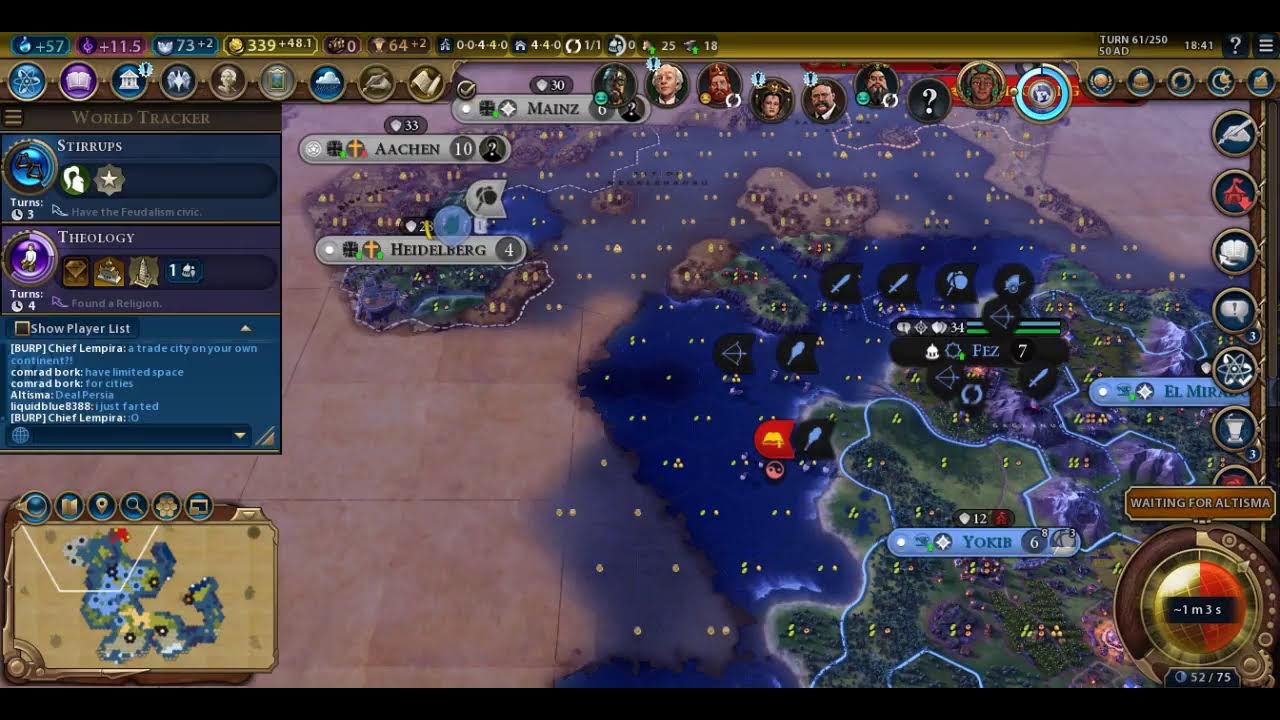 Civilization VI Competitive Online Multiplayer 2024 Match 4 YouTube