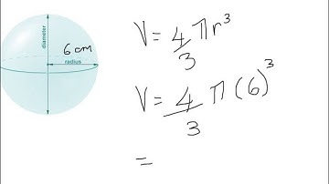 Volumes of Spheres and Hemispheres