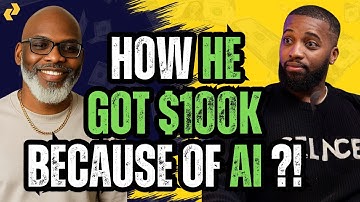How He Got $100k Because Of AI ?!