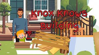 Knox Knows Building - Childrens storybook with animated pages