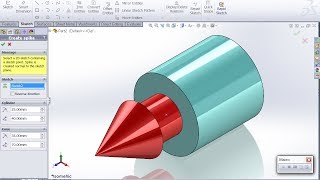 SolidWorks API macro feature demonstration