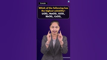 Super Tricks on How to Solve, Predict any Solubility Order in Seconds | JEE Mains 2023 | Rakhi Ma