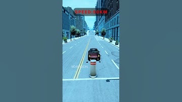 porsche car crash test #shorts #carcrashgameplay