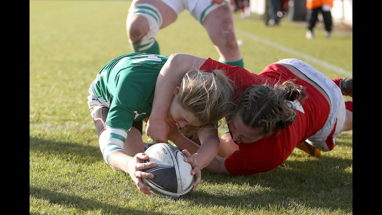 Against The Head Ireland women's rugby team beat Wales 360 YouTube