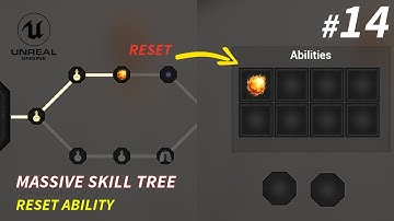 Unreal Engine 5 Tutorial - How to Build Expandable Skill Tree Part 14: Reset Ability